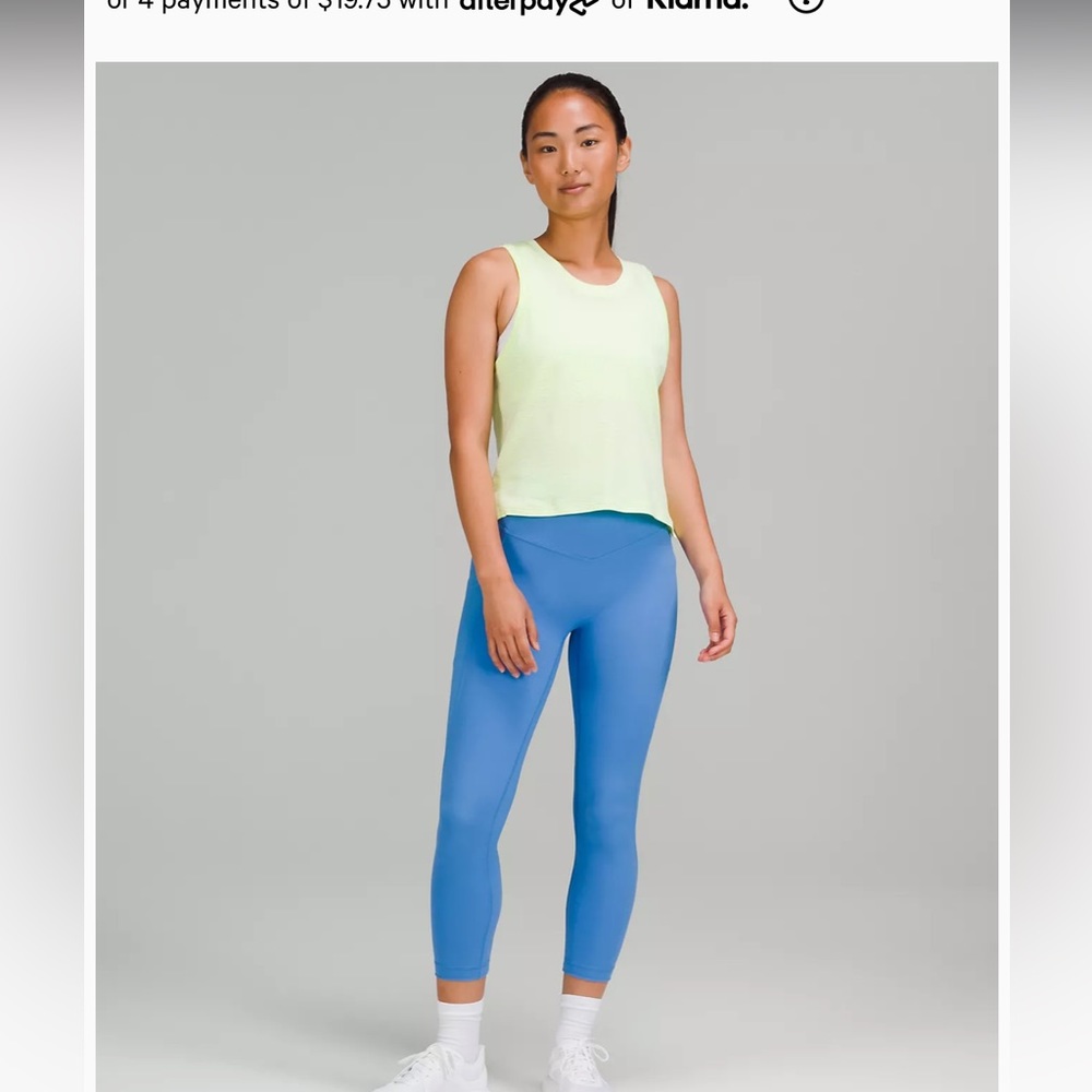 NWT all the right places crop Blue Nile 4